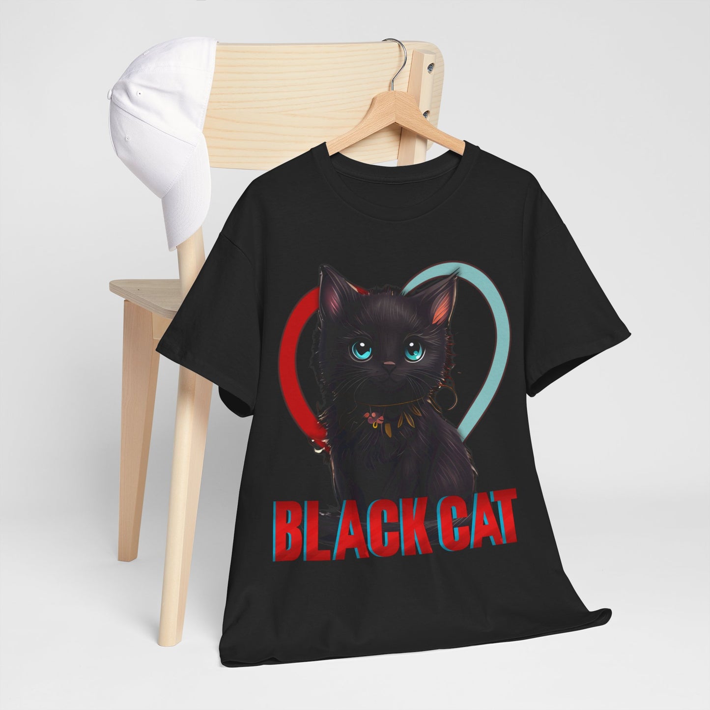 Unisex t-shirt - Black Cat