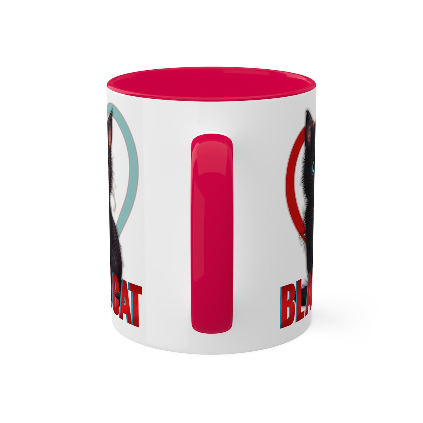 Colorful Mug - Black Cat