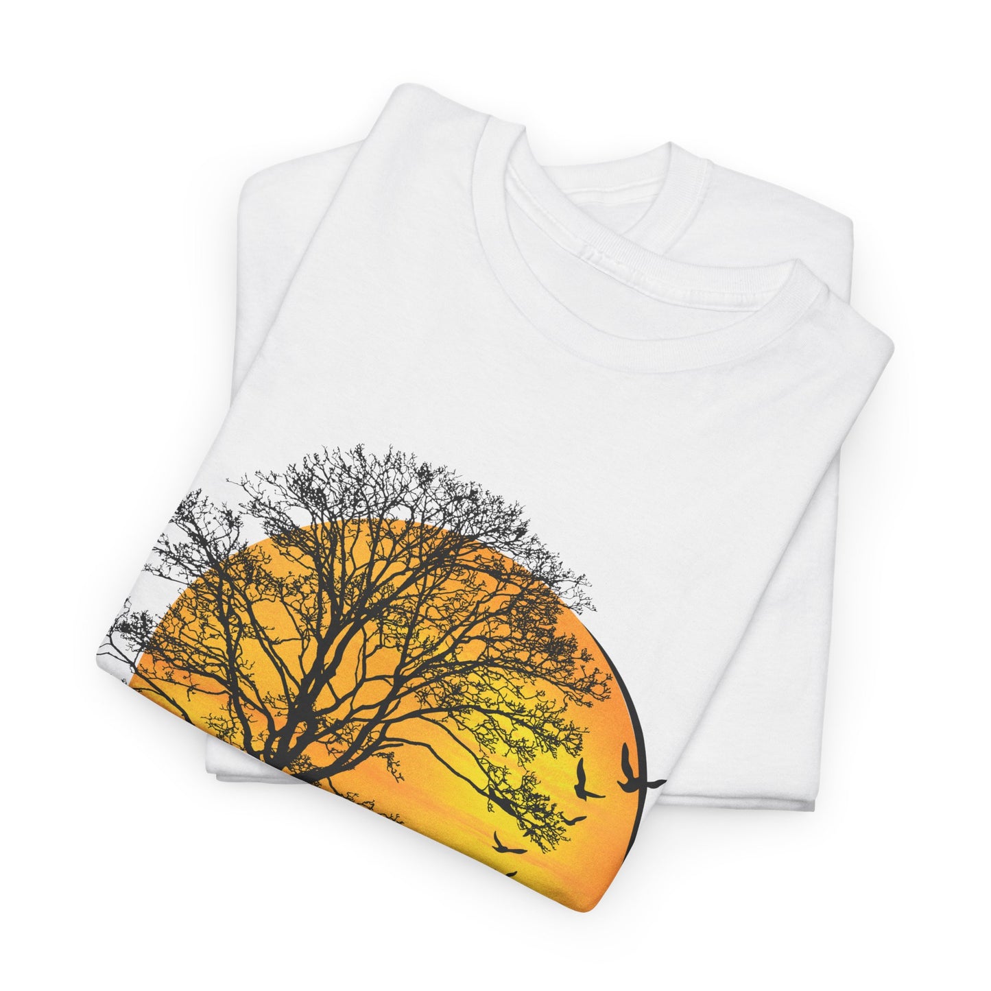 Unisex t-shirt - Watching sunset