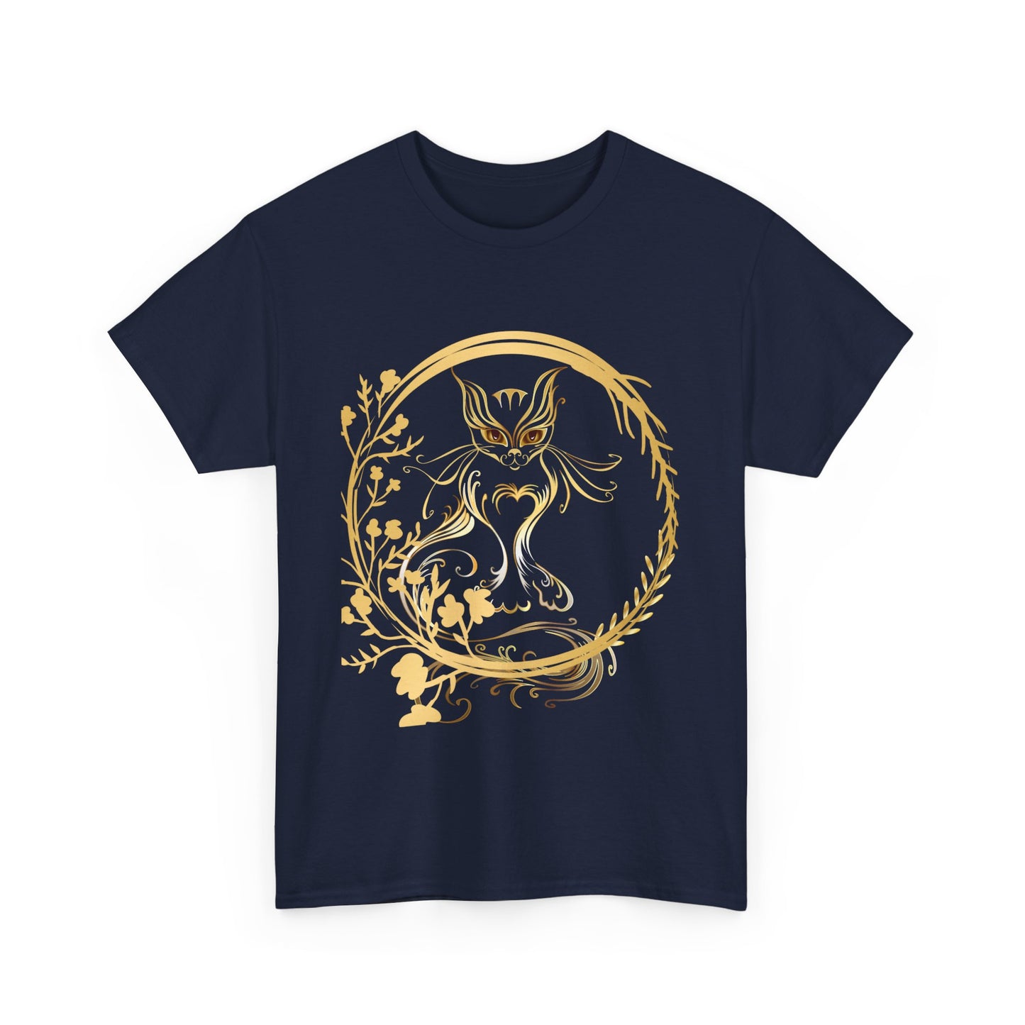 Unisex t-shirt - Golden Cat