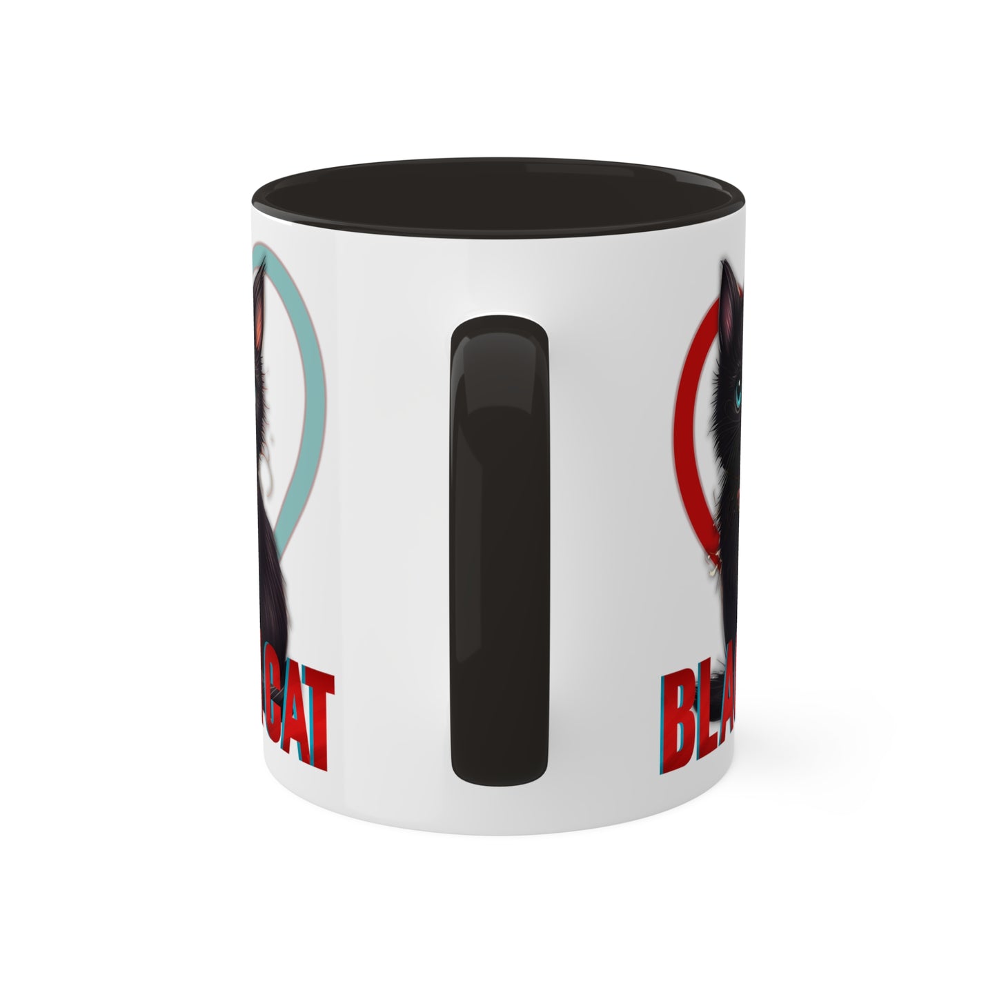 Colorful Mug - Black Cat