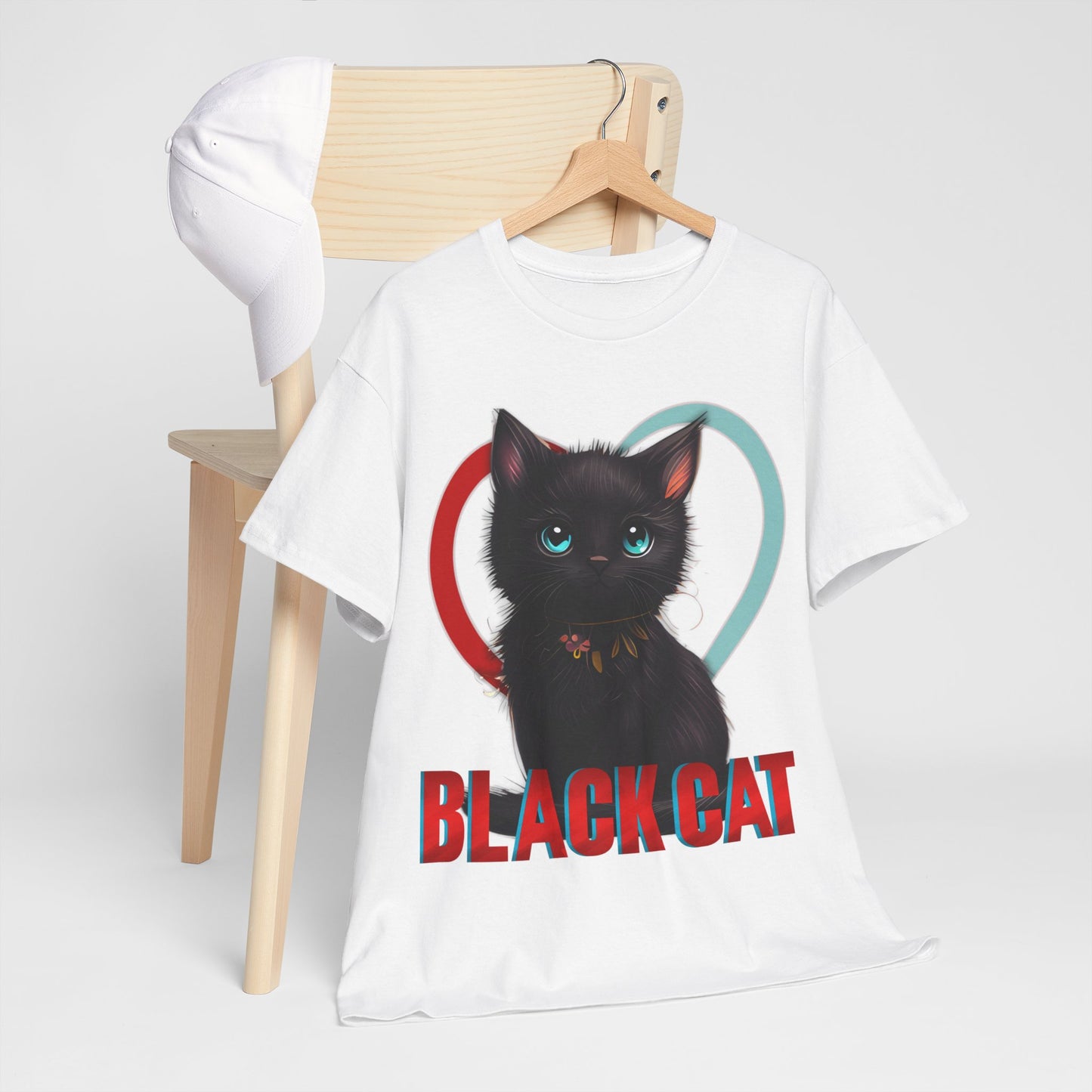 Unisex t-shirt - Black Cat