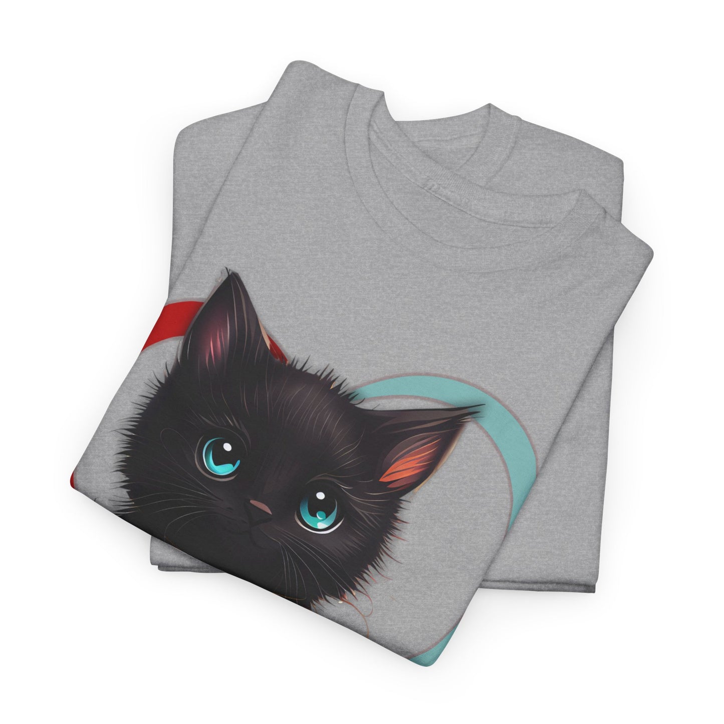 Unisex t-shirt - Black Cat