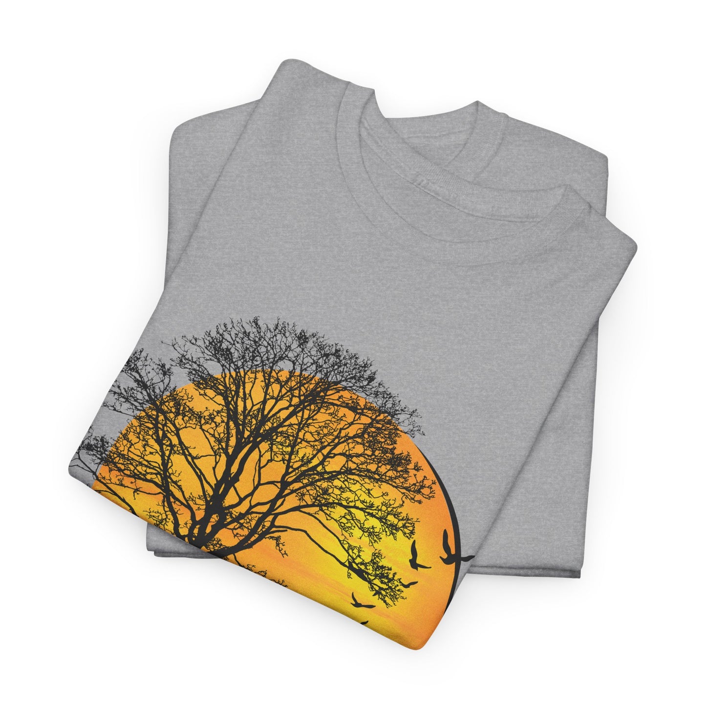 Unisex t-shirt - Watching sunset