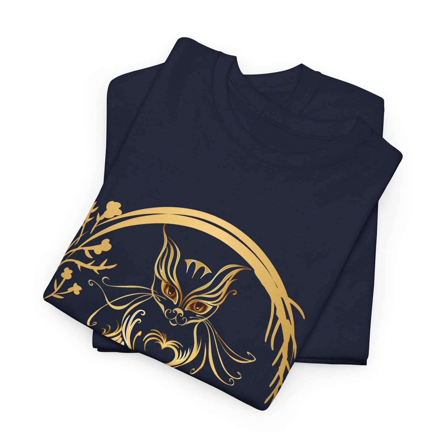 Unisex t-shirt - Golden Cat