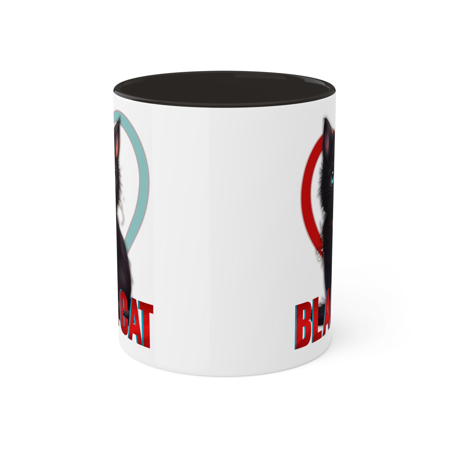 Colorful Mug - Black Cat