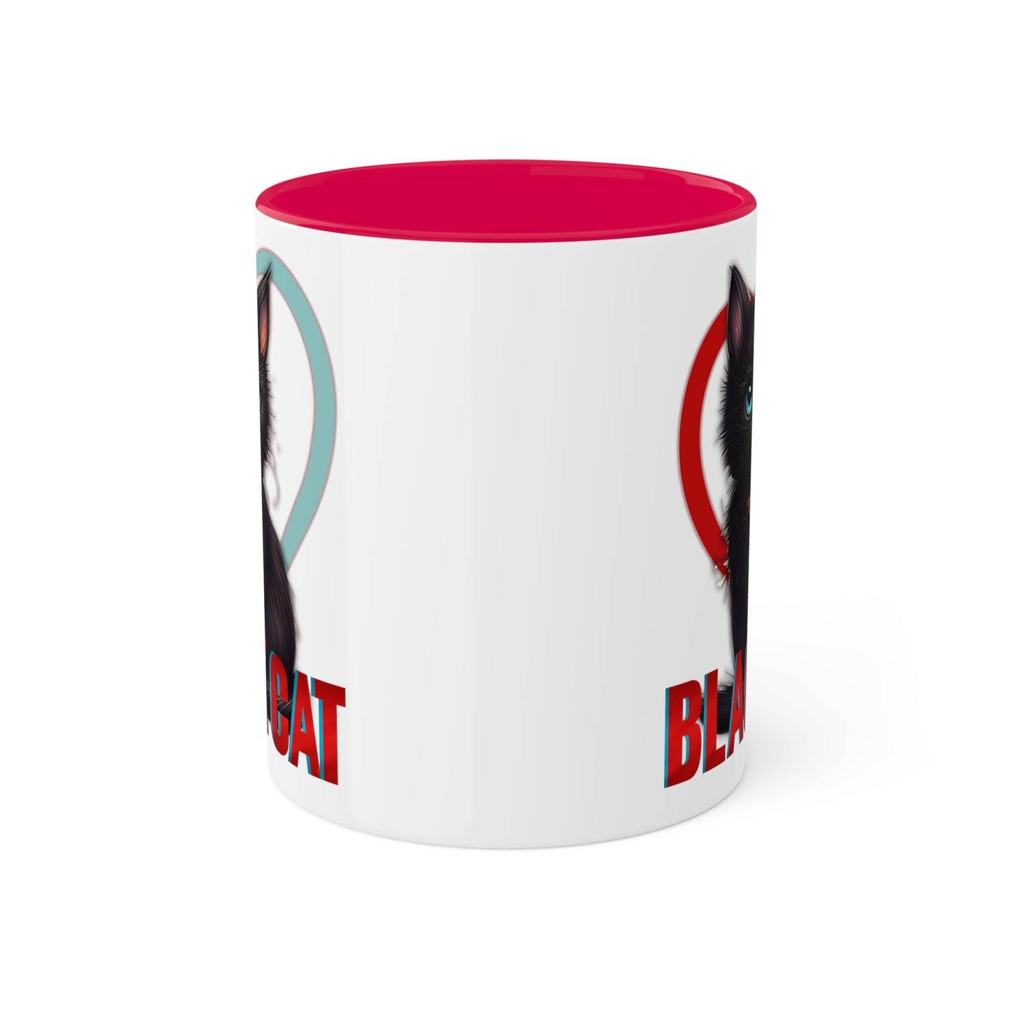 Colorful Mug - Black Cat