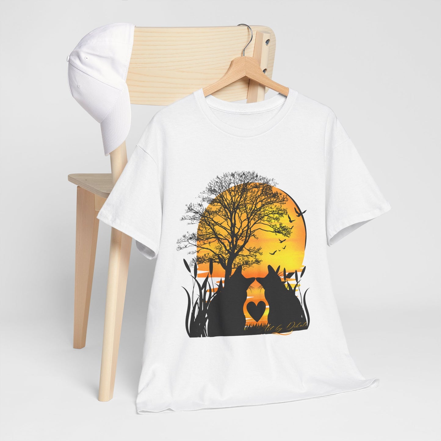 Unisex t-shirt - Watching sunset