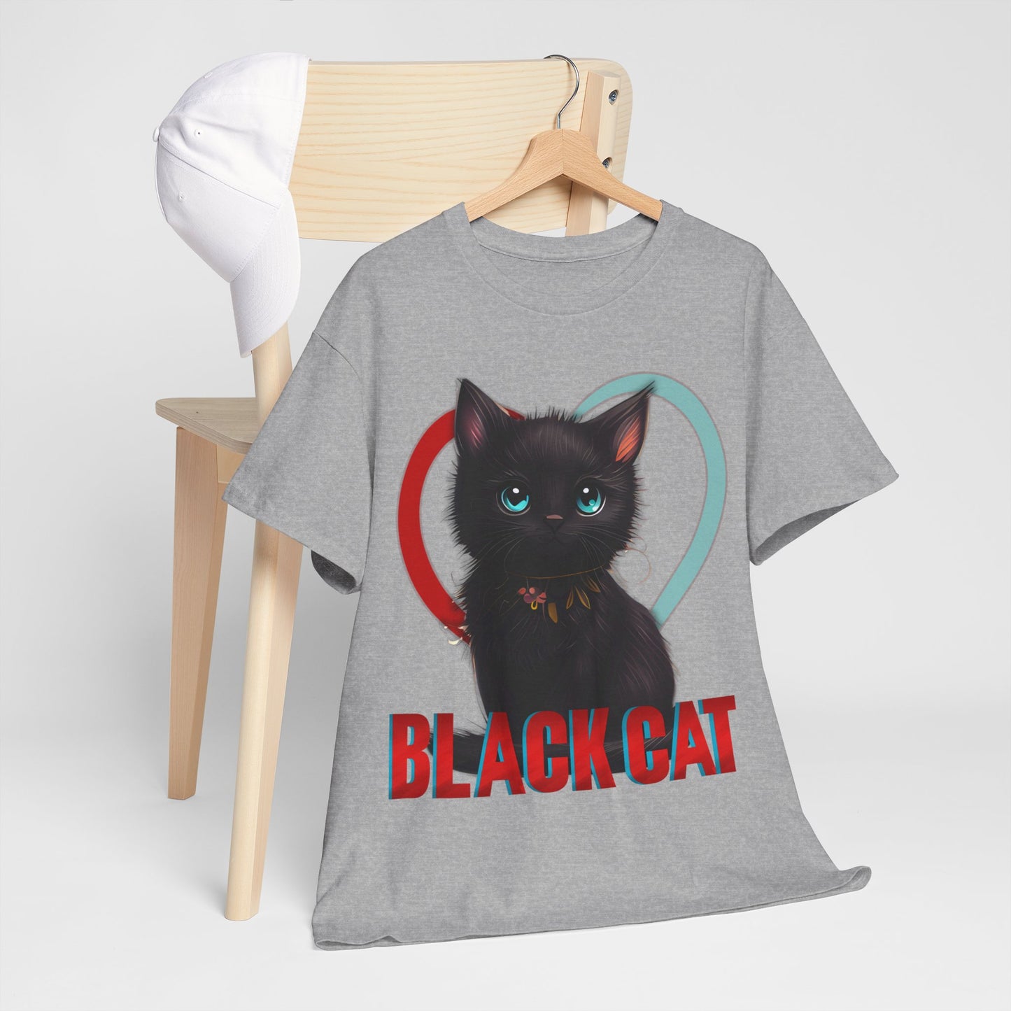 Unisex t-shirt - Black Cat