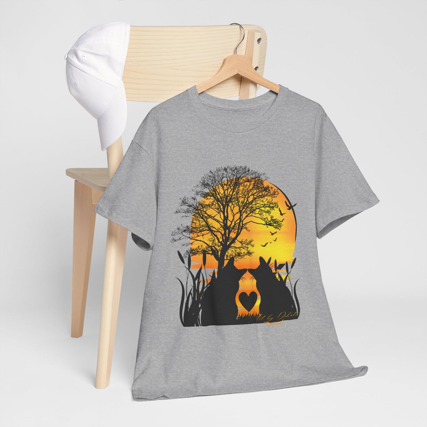 Unisex t-shirt - Watching sunset